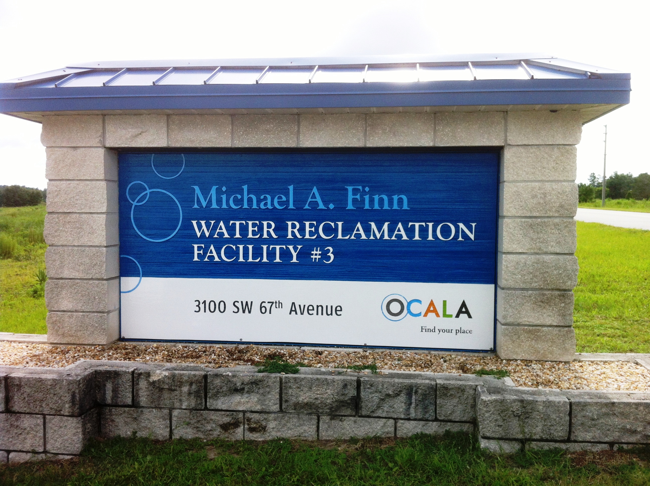 RFQ02252600000030 - Monument Sign - Water Treatment Plant #1